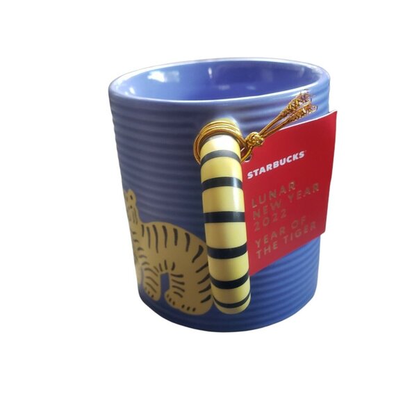 Starbucks 2022 Year Of The Tiger Tail Mug Limited Edition - Picture 2 of 6